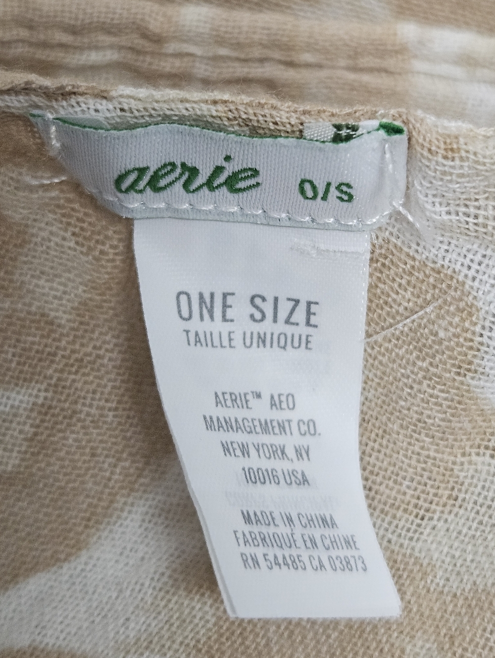 Aerie Leopard Print Scarf Lightweight Animal Print Wrap Shawl - Picture 8 of 10